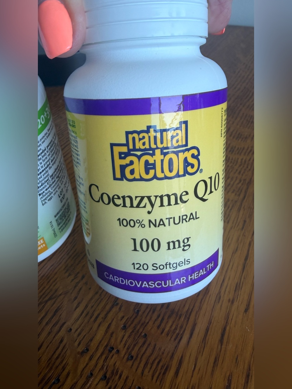 Natural Factors Ubiquinol Qh Active CoQ10 200mg - 120 Softgels